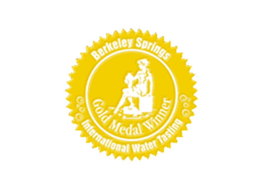 Gold Medaille des International Water Tasting Berkeley Springs.